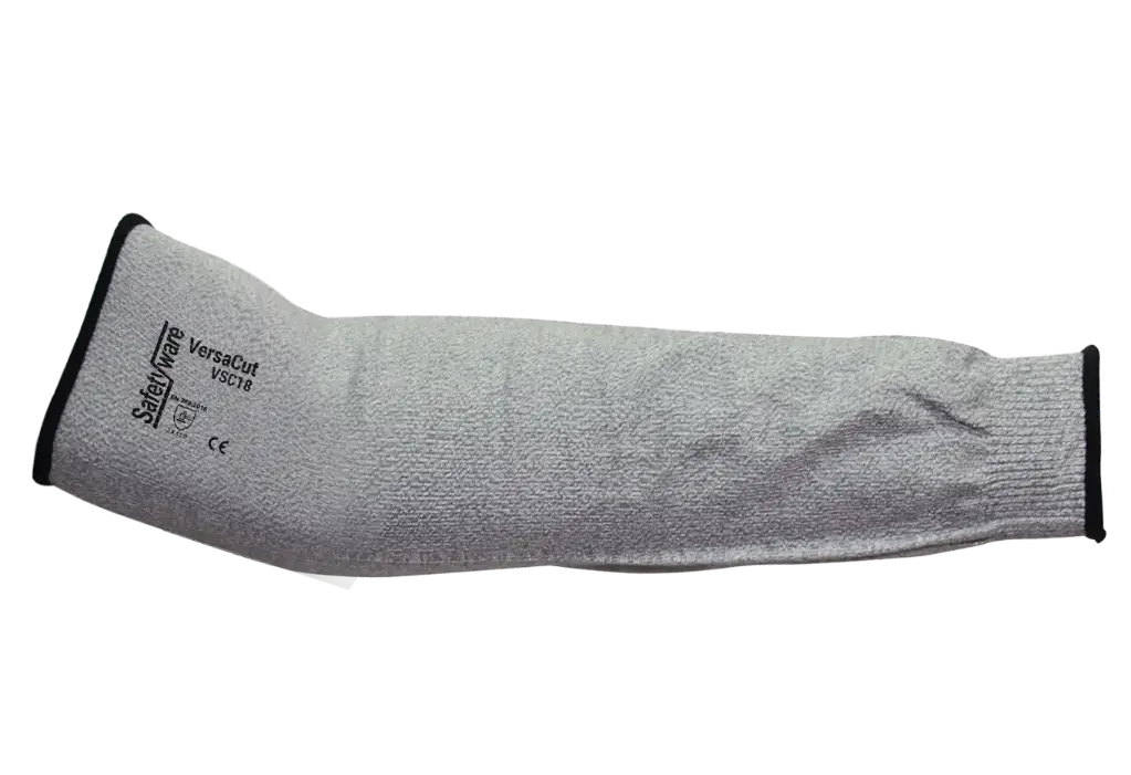 SAFETYWARE VersaCut 18" HPPE Blend Cut Level D Protective Sleeves