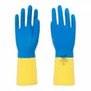 SAFETYWARE Duoprene BC2113 Bi-Color 13" Neoprene Blended over Rubber Gloves