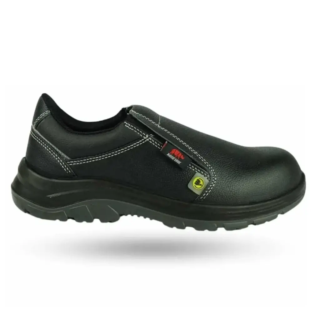 [ES102KP-A-35] RHINO SHOE PU Series FlexiGuard ES102KP Low-Cut Slip-On ESD Safety Shoes (Grade A, 35 (EU) / 2 (UK))