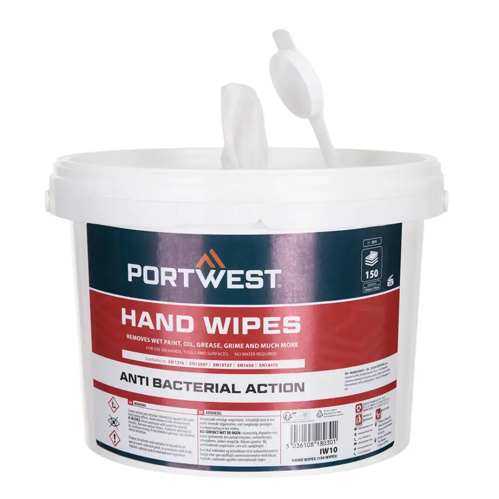 [IW10] PORTWEST IW10 Hand Wipes